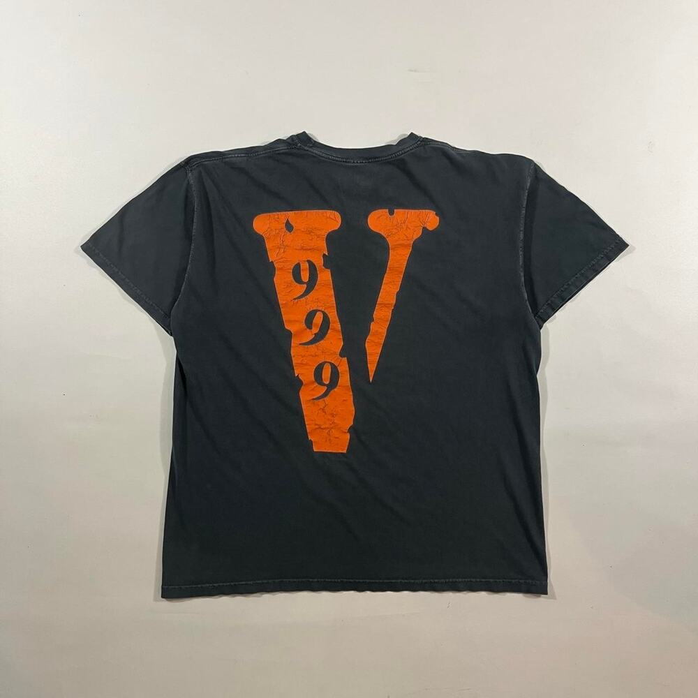 Vlone juicewrld collab black tee